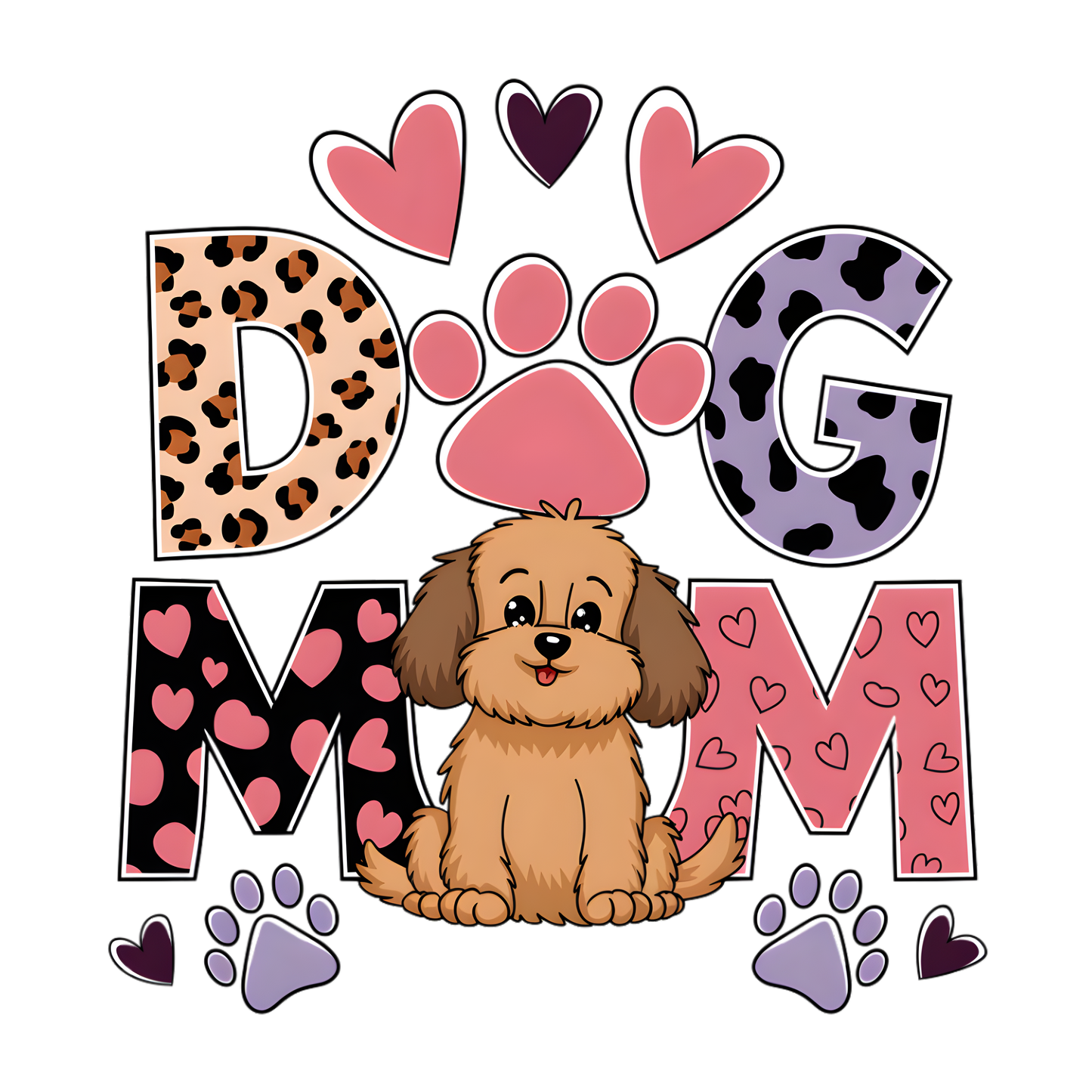 mother's day dtf transfer designs