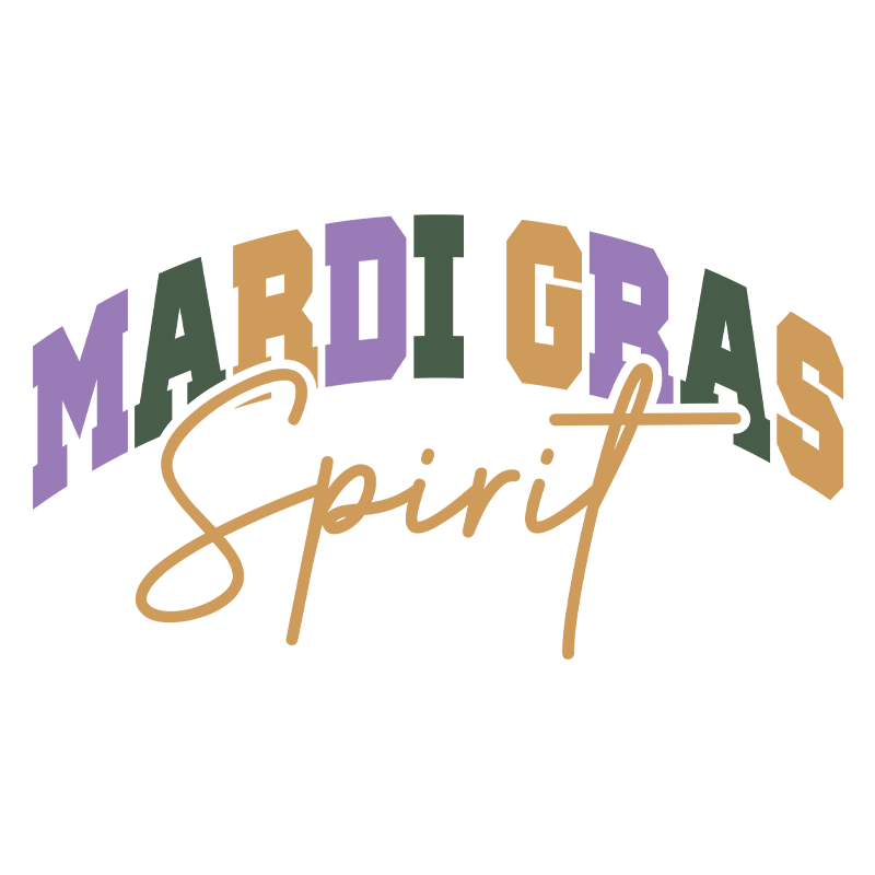 mardi gras dtf transfer designs