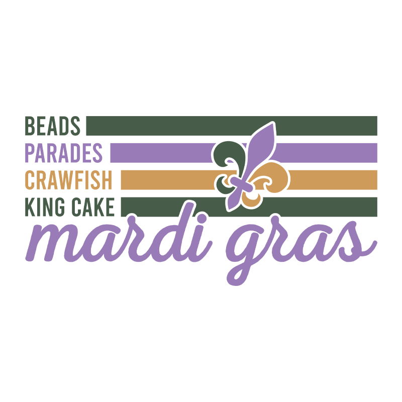 mardi gras dtf transfer designs