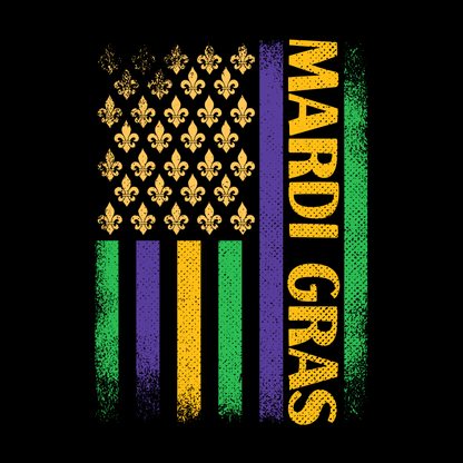 Mardi Gras DTF Transfer Designs