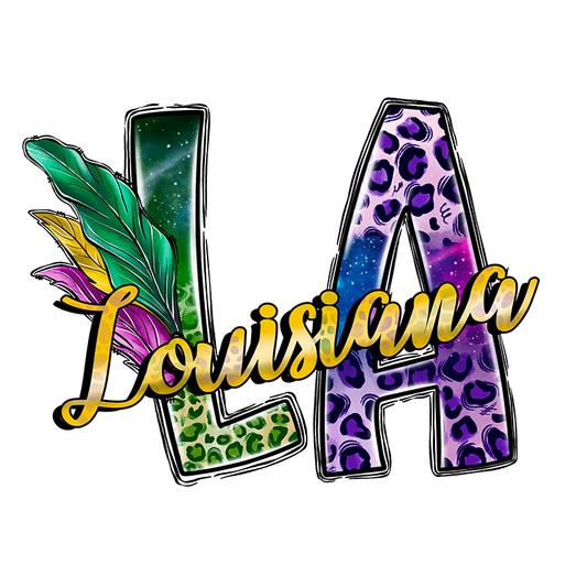 Mardi Gras DTF Transfer Designs