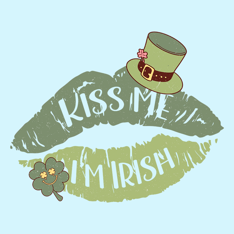 st patricks day dtf transfer designs