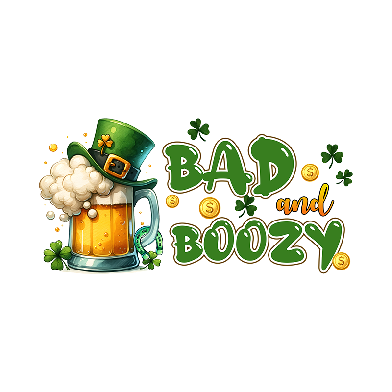 st patricks day dtf transfer designs