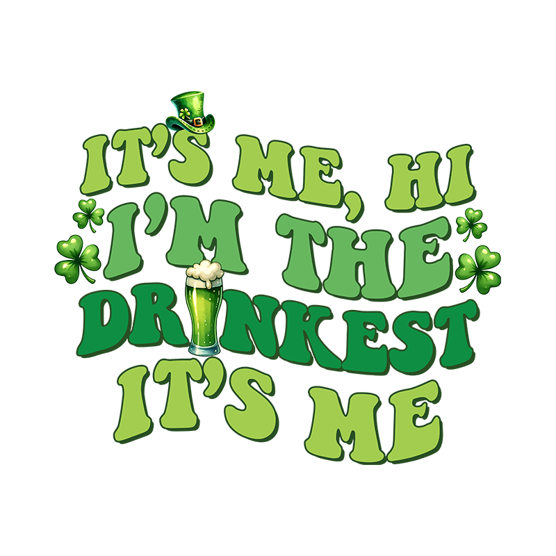 st patricks day dtf transfer designs