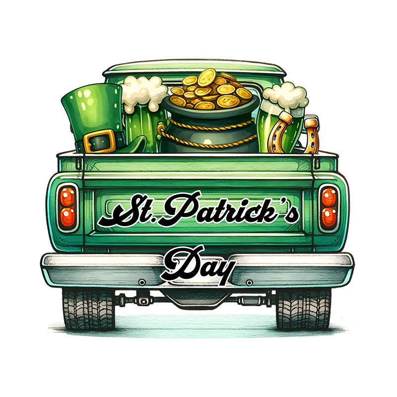 st patricks day dtf transfer designs