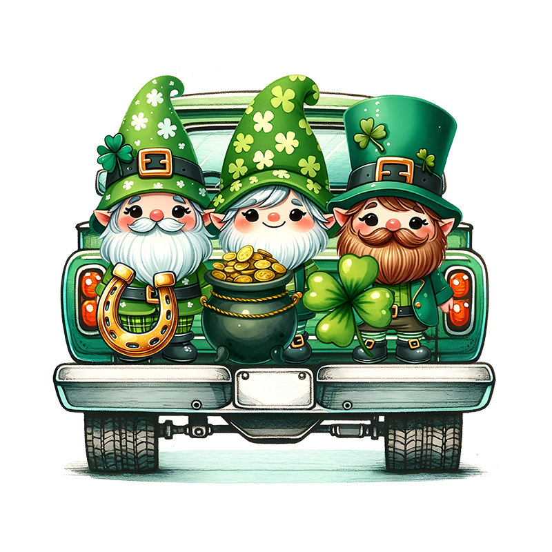 st patricks day dtf transfer designs